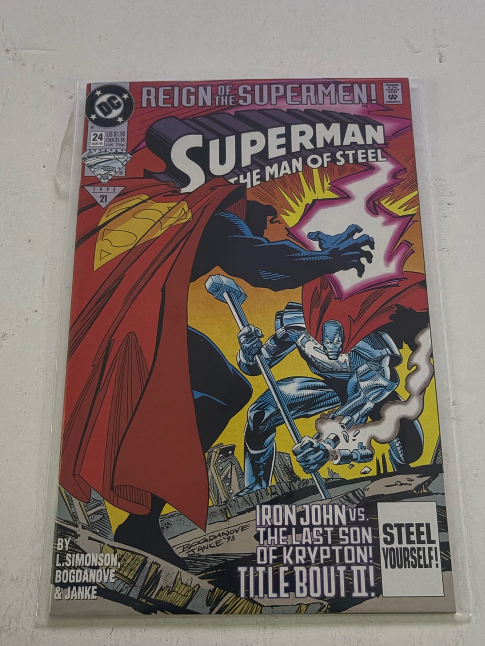 Superman: The Man of Steel #24
